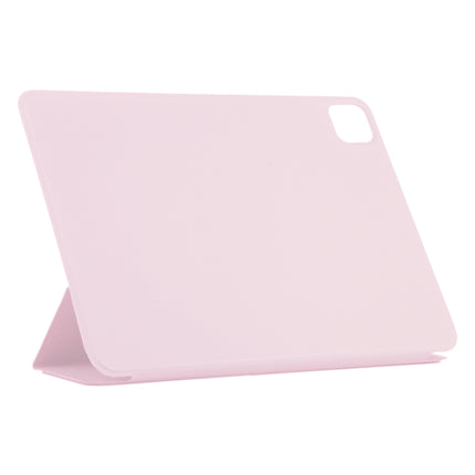 Horizontal Flip Ultra-thin Non-buckle Magnetic PU Leather Tablet Case With Three-folding Holder & Sleep / Wake-up Function For iPad Pro 11 inch (2020) / Pro 11 2018 / Air 2020 10.9(Pink)-garmade.com