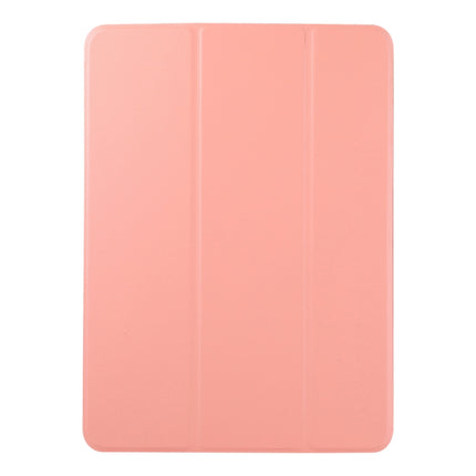 Horizontal Flip Ultra-thin Non-buckle Magnetic PU Leather Tablet Case With Three-folding Holder & Sleep / Wake-up Function For iPad Pro 11 inch (2020) / Pro 11 2018 / Air 2020 10.9(Orange)-garmade.com