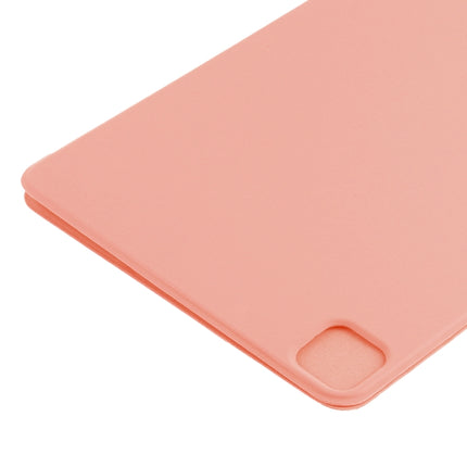 Horizontal Flip Ultra-thin Non-buckle Magnetic PU Leather Tablet Case With Three-folding Holder & Sleep / Wake-up Function For iPad Pro 11 inch (2020) / Pro 11 2018 / Air 2020 10.9(Orange)-garmade.com