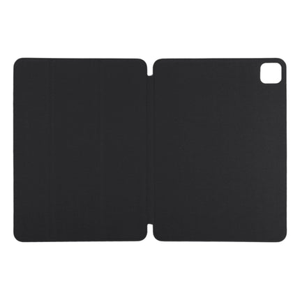 Horizontal Flip Ultra-thin Non-buckle Magnetic PU Leather Tablet Case With Three-folding Holder & Sleep / Wake-up Function For iPad Pro 11 inch (2020) / Pro 11 2018 / Air 2020 10.9(Black)-garmade.com