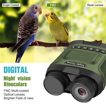 DT29 3 inch IPS Screen Binoculars Digital Binoculars Night Vision(Green)-garmade.com