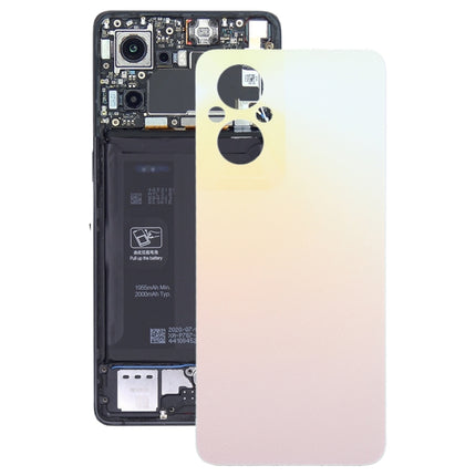 For OPPO F21 Pro 5G Original Battery Back Cover(Gold)-garmade.com