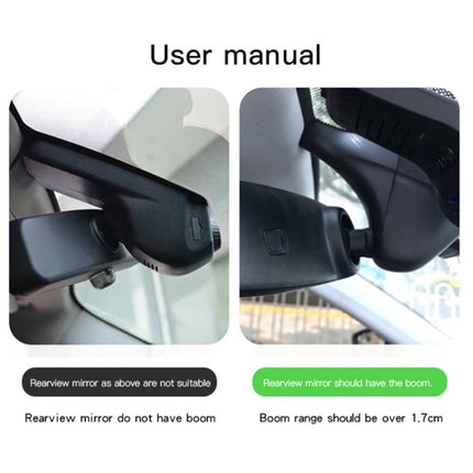 Yesido C192 Car Rearview Mirror Using Phone Holder(Black)-garmade.com