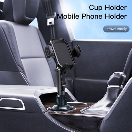Yesido C195 Car Cup Holder Using Phone Bracket(Black)-garmade.com