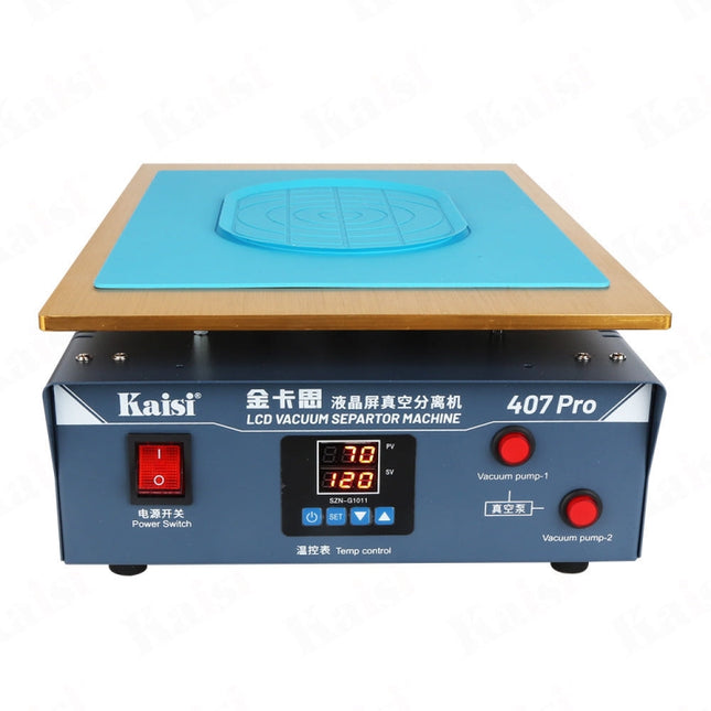 Kaisi 407 Pro 17 inch Dual Vacuum Pump LCD Screen Separator Machine(UK Plug)-garmade.com