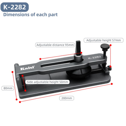 Kaisi K-2282 Universal Unheated LCD Screen Separator Fixture-garmade.com