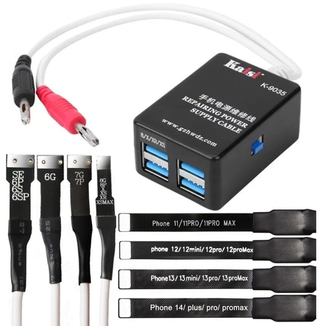Kaisi K-9035 Power Supply Activation Boot Cable for iPhone 6 to 14 Pro Max-garmade.com