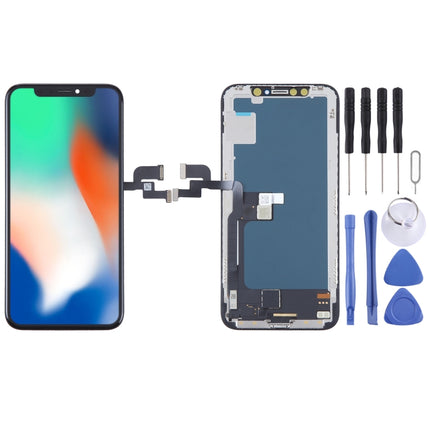 Soft OLED LCD Screen For iPhone X with Digitizer Full Assembly-garmade.com