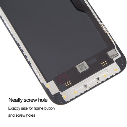 Soft OLED LCD Screen For iPhone 12 Pro Max with Digitizer Full Assembly-garmade.com