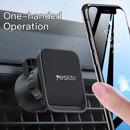 Yesido C110 Car Center Console Paste Magsafe Magnetic Phone Bracket(Black)-garmade.com