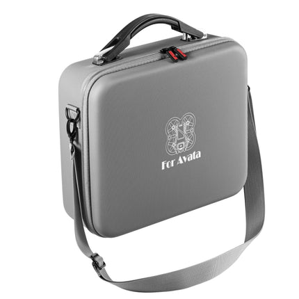 For DJI Avata STARTRC Portable Handbag Shoulder PU Storage Bag(Dark Grey)-garmade.com