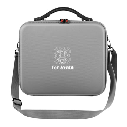 For DJI Avata STARTRC Portable Handbag Shoulder PU Storage Bag(Dark Grey)-garmade.com
