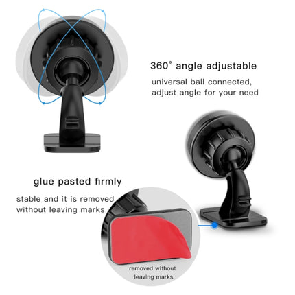 Yesido C60 Car 360 Degree Rotation Magnetic Phone Holder(Black)-garmade.com