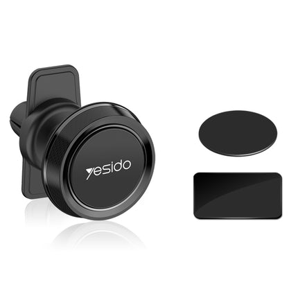Yesido C61 Car Air Vent Magnetic Phone Holder(Black)-garmade.com