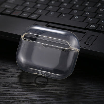 For AirPods Pro Transparent TPU Soft Earphone Protective Case without Hook-garmade.com