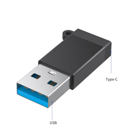 5311T USB to Type-C Adapter Converter(Black)-garmade.com