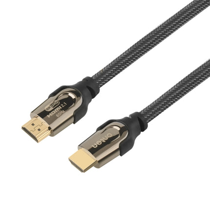 Onten HD180 HDMI 2.1 Version 8K HD Audio Cable, Length:2m(Black)-garmade.com