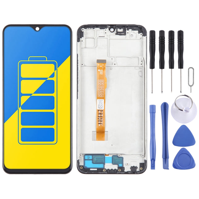 OEM LCD Screen For vivo Y15 Digitizer Full Assembly with Frame-garmade.com