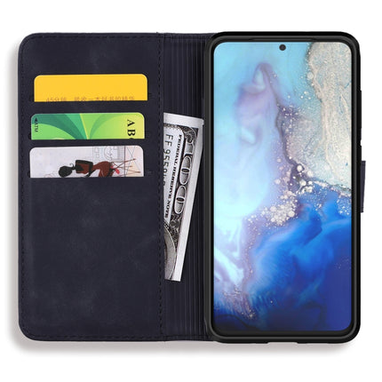 For Samsung Galaxy S20+ Embossed Sunflower Pattern Horizontal Flip PU Leather Case with Holder & Card Slots & Wallet & Lanyard(Black)-garmade.com