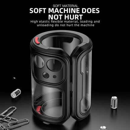 For iPhone SE 2020 / 8 / 7 iPAKY Dawn Series Airbag Shockproof TPU Case(Black)-garmade.com