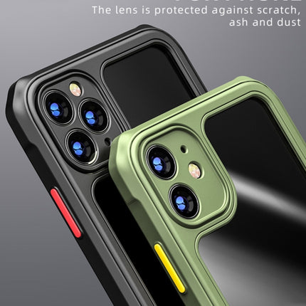 For iPhone SE 2020 / 8 / 7 iPAKY Dawn Series Airbag Shockproof TPU Case(Army Green)-garmade.com