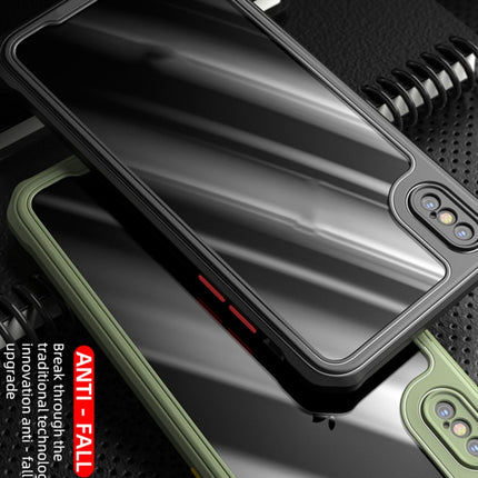 For iPhone XS Max iPAKY Dawn Series Airbag Shockproof TPU Case(Black)-garmade.com