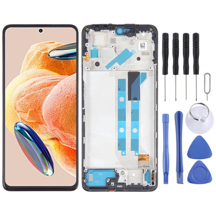 AMOLED Material Original LCD Screen For Xiaomi Redmi Note 12 Pro 4G Digitizer Full Assembly with Frame-garmade.com