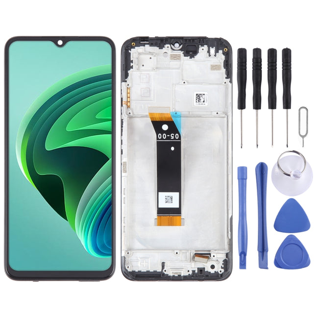OEM Material LCD Screen For Xiaomi Redmi Note 11E Digitizer Full Assembly with Frame-garmade.com