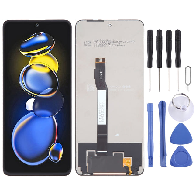 For Xiaomi Redmi Note 11T Pro+ LCD Screen For with Digitizer Full Assembly-garmade.com