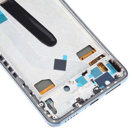 OLED LCD Screen For Xiaomi Mi 11i Digitizer Full Assembly with Frame(Blue)-garmade.com