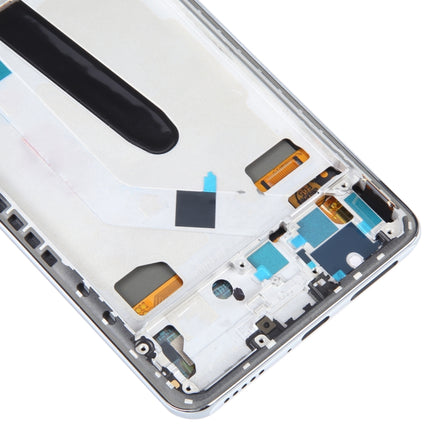OLED LCD Screen For Xiaomi 11X Digitizer Full Assembly with Frame(Silver)-garmade.com