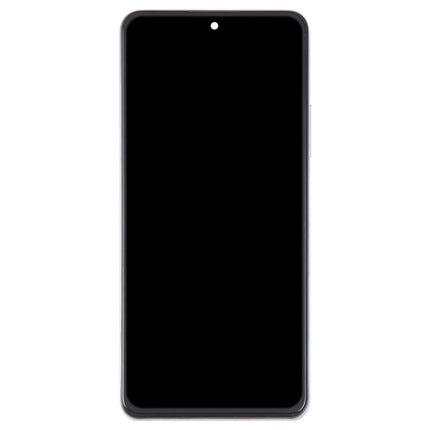 OLED LCD Screen For Xiaomi Poco F3 Digitizer Full Assembly with Frame(Silver)-garmade.com