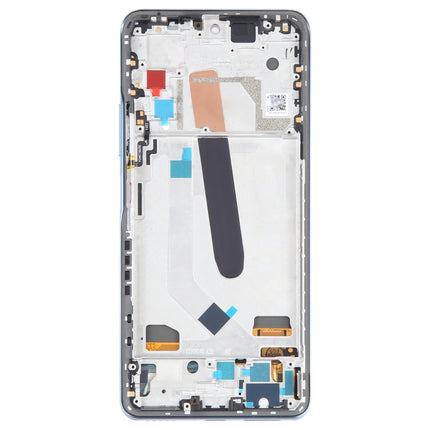 OLED LCD Screen For Xiaomi Redmi K40 Pro+ Digitizer Full Assembly with Frame(Blue)-garmade.com