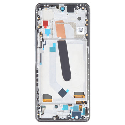 OLED LCD Screen For Xiaomi Redmi K40 Pro+ Digitizer Full Assembly with Frame(Black)-garmade.com