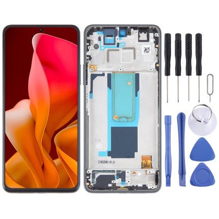 LCD Screen For Xiaomi 11i 5G Digitizer Full Assembly with Frame(Green)-garmade.com