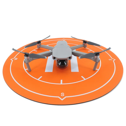 For DJI Mavic Mini / Air 2 / / Air 2S STARTRC RC Drone Quadcopter Portable Parking Apron Fast-fold Landing Parking Pad, Diameter: 50cm(Orange)-garmade.com