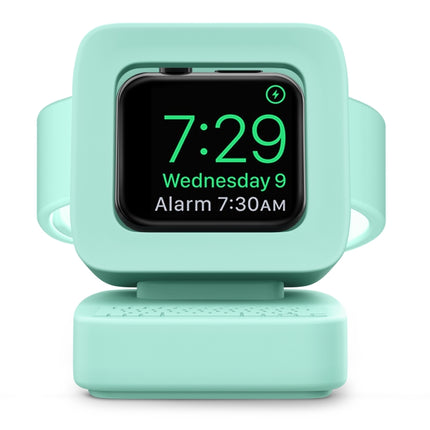 For Apple Watch 44/42/40/38mm Retro Watch Stand Holder(Mint Green)-garmade.com