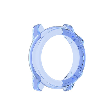 For Amazfit 3 Transparent TPU Silicone Watch Case(Transparent Blue)-garmade.com