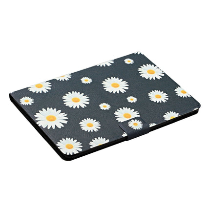 For iPad 5 Flower Pattern Horizontal Flip Leather Case with Card Slots & Holder(Small Daisies)-garmade.com