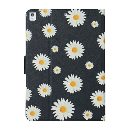 For iPad Pro 10.5 inch Flower Pattern Horizontal Flip Leather Case with Card Slots & Holder(Small Daisies)-garmade.com