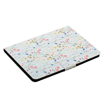 For iPad Pro 10.5 inch Flower Pattern Horizontal Flip Leather Case with Card Slots & Holder(Small Floral)-garmade.com