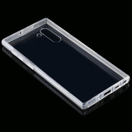 For Samsung Galaxy Note10 PC+TPU Ultra-Thin Double-Sided All-Inclusive Transparent Mobile Phone Case-garmade.com