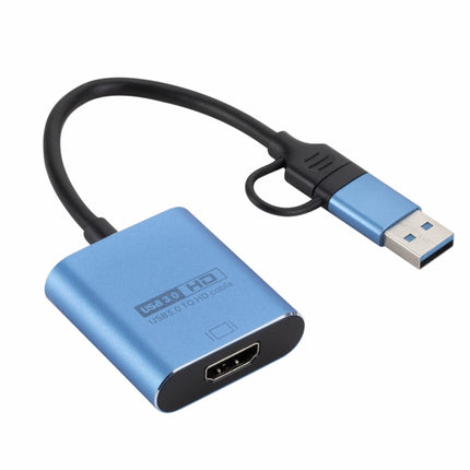 V05B USB + USB-C / Type-C to HDMI Adapter Cable-garmade.com