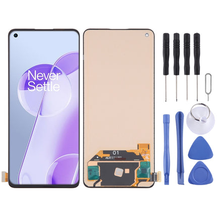 For OnePlus 9RT 5G MT2110 MT2111 TFT LCD Screen For with Digitizer Full Assembly, Not Supporting Fingerprint Identification(Black)-garmade.com