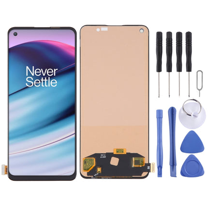 For OnePlus Nord CE 5G EB2101 EB2103 TFT LCD Screen For with Digitizer Full Assembly, Not Supporting Fingerprint Identification(Black)-garmade.com