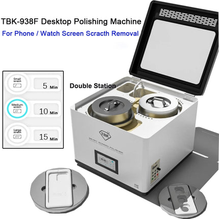 TBK 938F Automatic Grinding Polishing Machine Display Scratch Removal Machine, Plug:AU-garmade.com