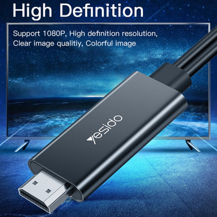 Yesido HM04 8 Pin to HDMI Adapter Cable, Length:1.8m-garmade.com