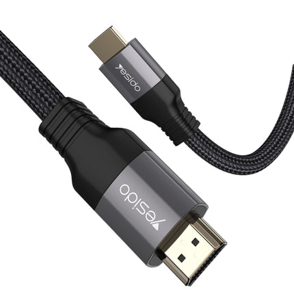 Yesido HM08 HDMI Male to HDMI Male HD Adapter Cable, Length:2m-garmade.com