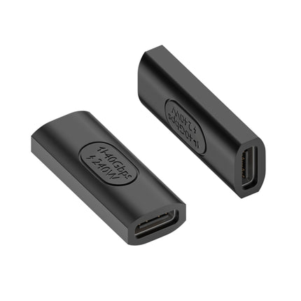 40Gbps 240W USB-C / Type-C Female to USB-C / Type-C Female Adapter(Black)-garmade.com