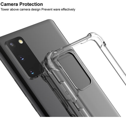 For Samsung Galaxy S20 5G IMAK Full Coverage Shockproof TPU Protective Case(Transparent)-garmade.com